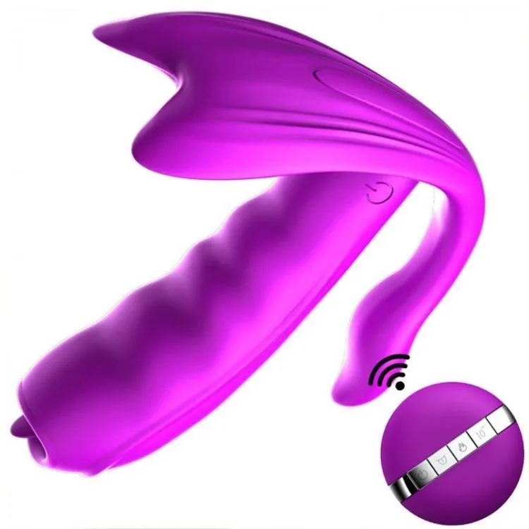 1679M      7 Function   Heat   BOOST Mode Remote Control Vibrator with Clitoral and Labial Stimulators