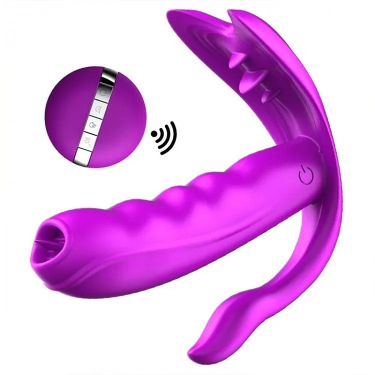 1679M      7 Function   Heat   BOOST Mode Remote Control Vibrator with Clitoral and Labial Stimulators