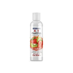 4 In 1 Multi Use Massage Gel & Lubricant Strawberry/Kiwi Pleasure