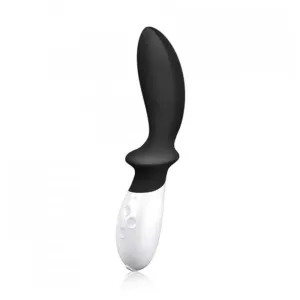 7.75-inch Lelo Silicone Black Rechargeable Prostate Massager