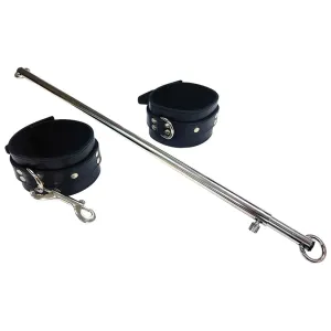 Adjustable Leg Spreader Bar with Black...