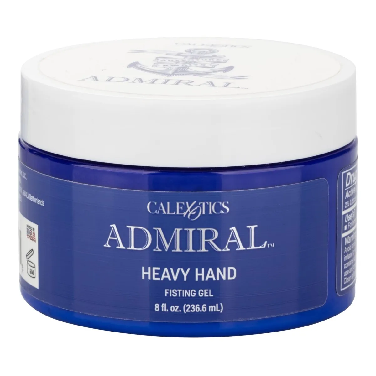 Admiral Heavy Hand Fisting Gel - 8 Fl. Oz.