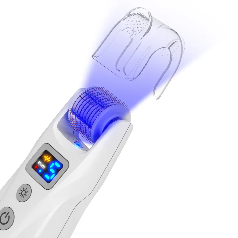 Bio Roller G5 Rechargeable Derma Roller with LED and EMS (540 Pins)