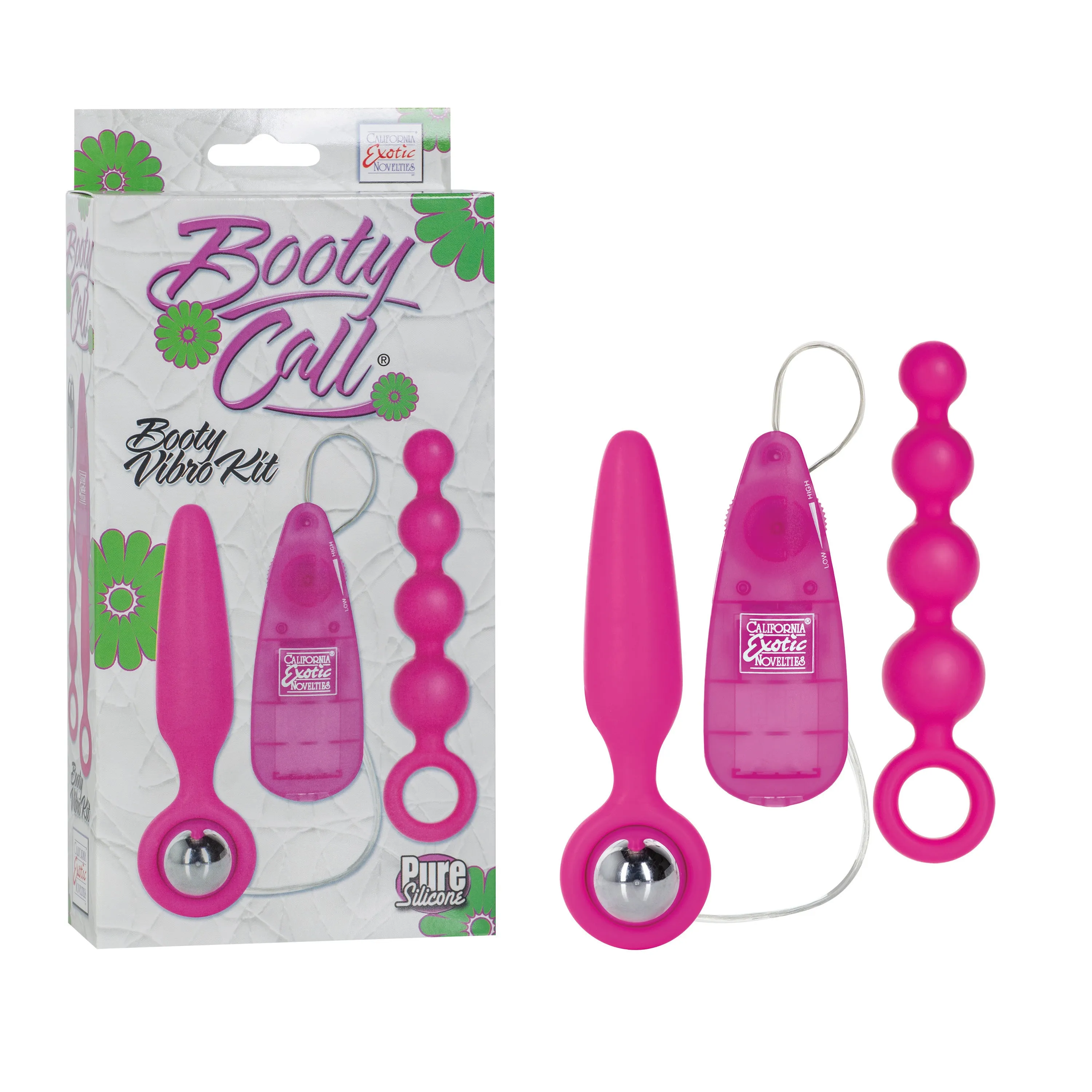 Booty Call Booty Vibro Kit Pink