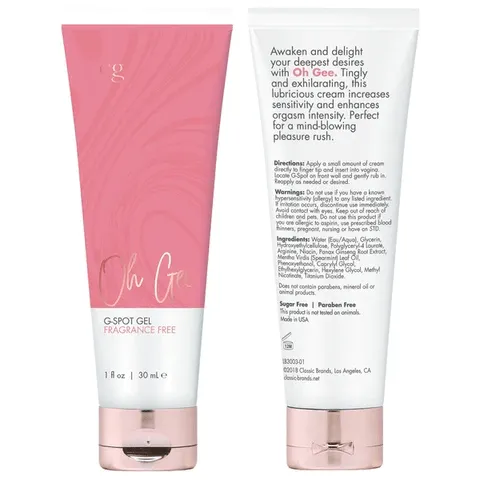 CG Oh Gee G-Spot Gel