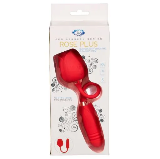 CLOUD 9 ROSE PLUS W/THRUSTING PLEASURE STEM HEALTH & WELLNESS COLLECTION