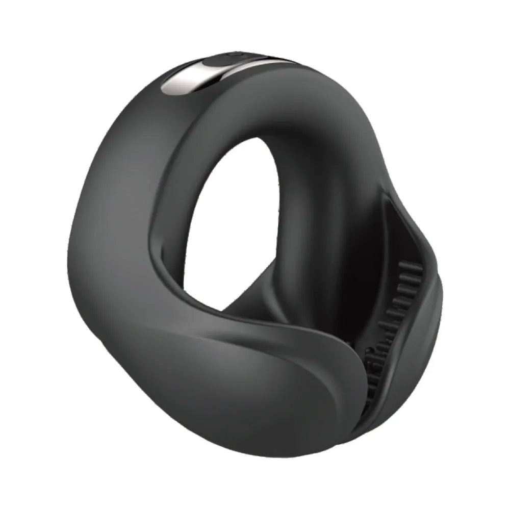 Cockpower Scrotum Hugger Cock Ring Black