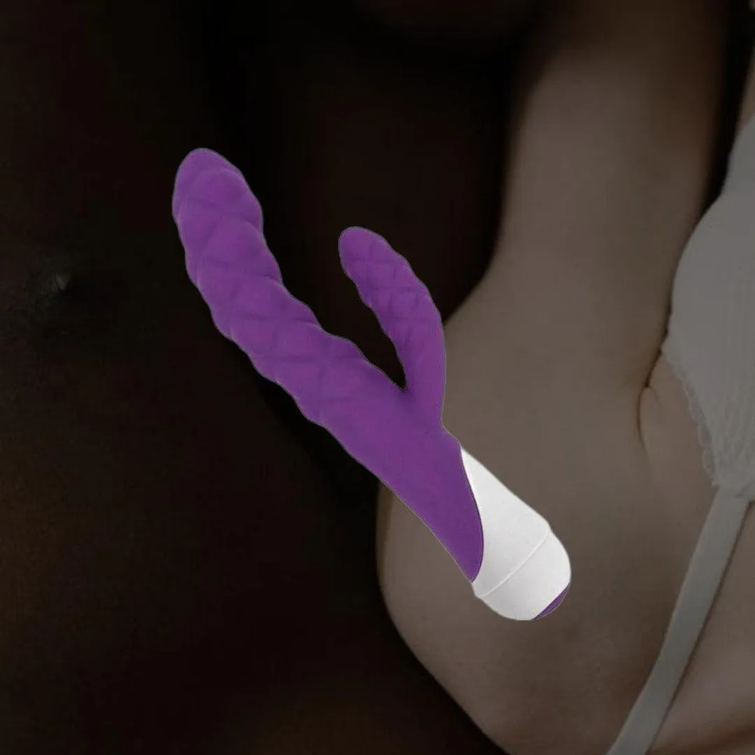 Curve Gossip 'Ellen' Rabbit Vibrator - Violet