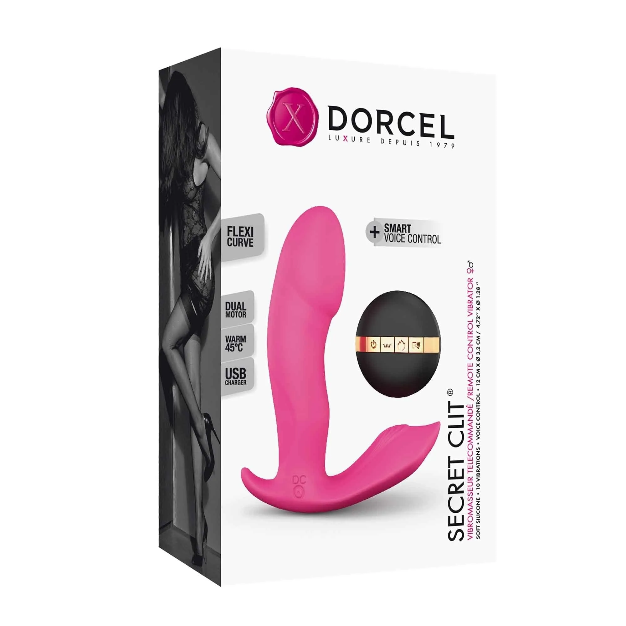 Dorcel Secret Clit Remote Controlled Vibrator