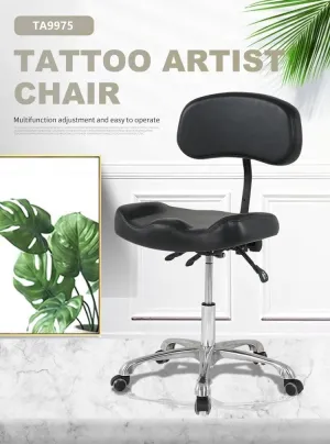 Ergonomic Tattoo Artist Chair with Backrest TA9975