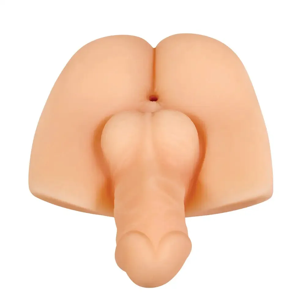 Evolved Rubber Realistic Feel Flesh Pink Male Masturbator