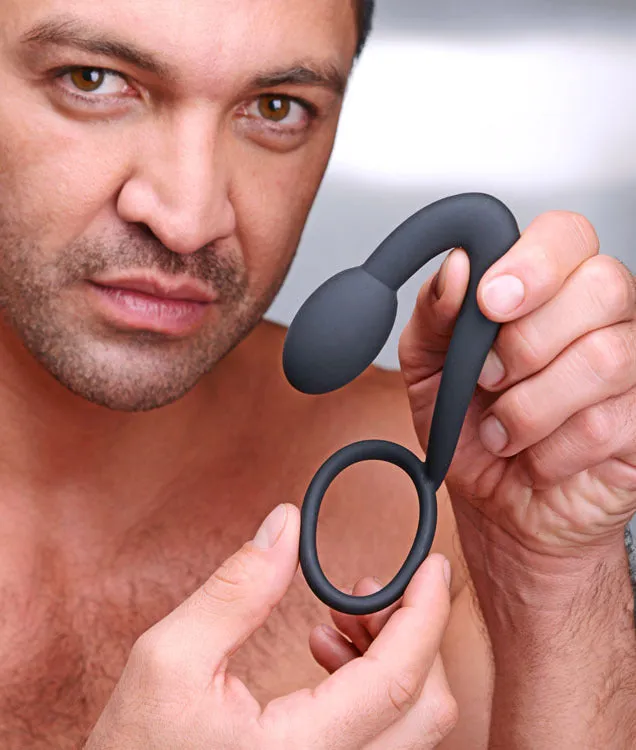 Explorer Silicone Cock Ring and Prostate Plug