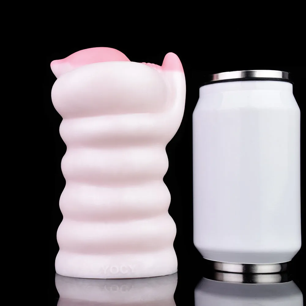 Fantasy Silicone Pocket Pussy Sex Toy for Men - Big Sprial Soft Double Vaginal Penis Massasger