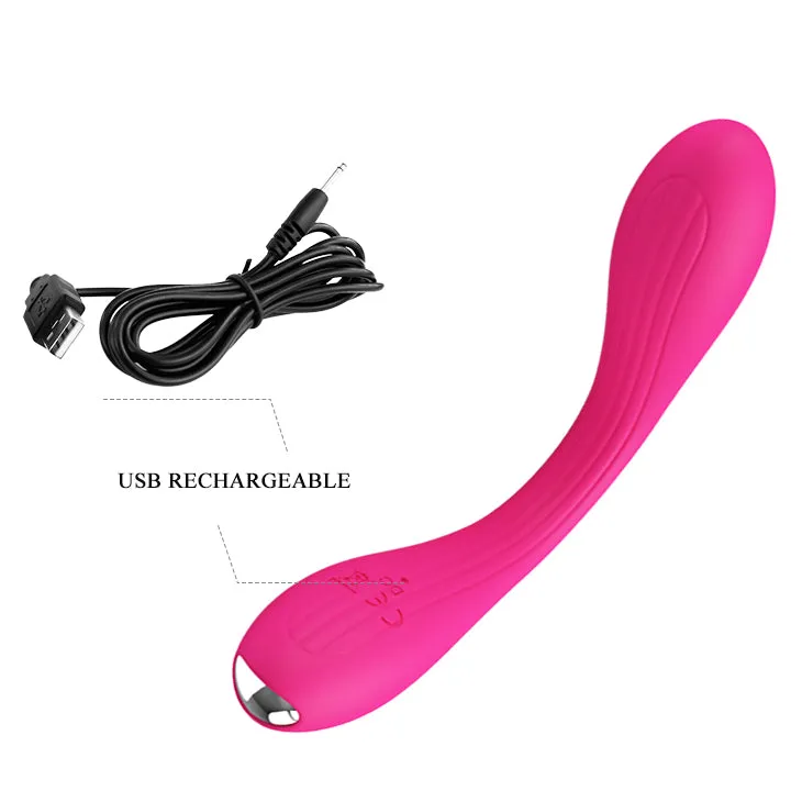 Flexable vibrator Silicone Rechargable