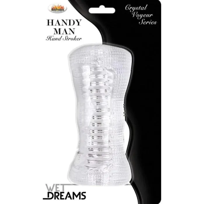 Handy Man Stroker Sleeve -Clear