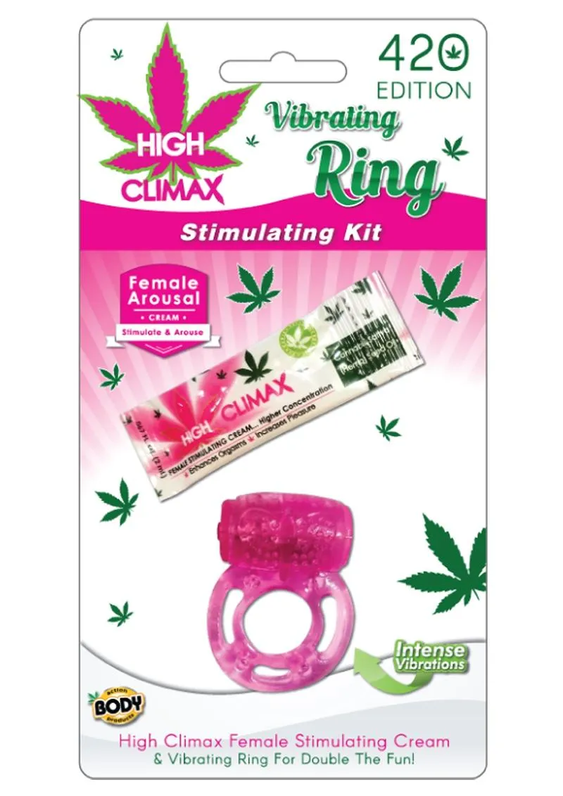 High Climax Cock Ring Stimulating Kit