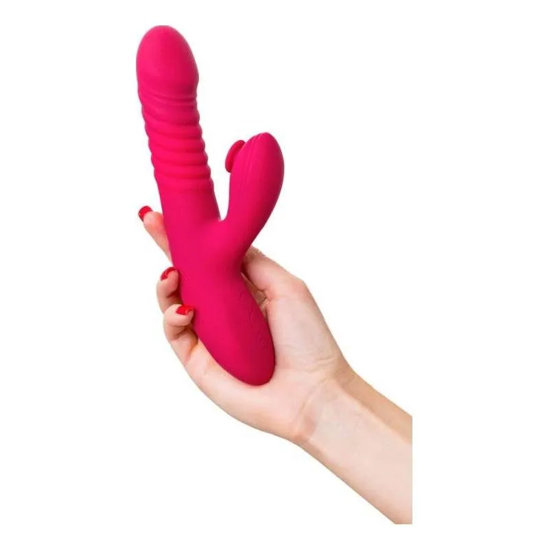 JOS Seri Thrusting Vibrator with Clitoral Stimulator