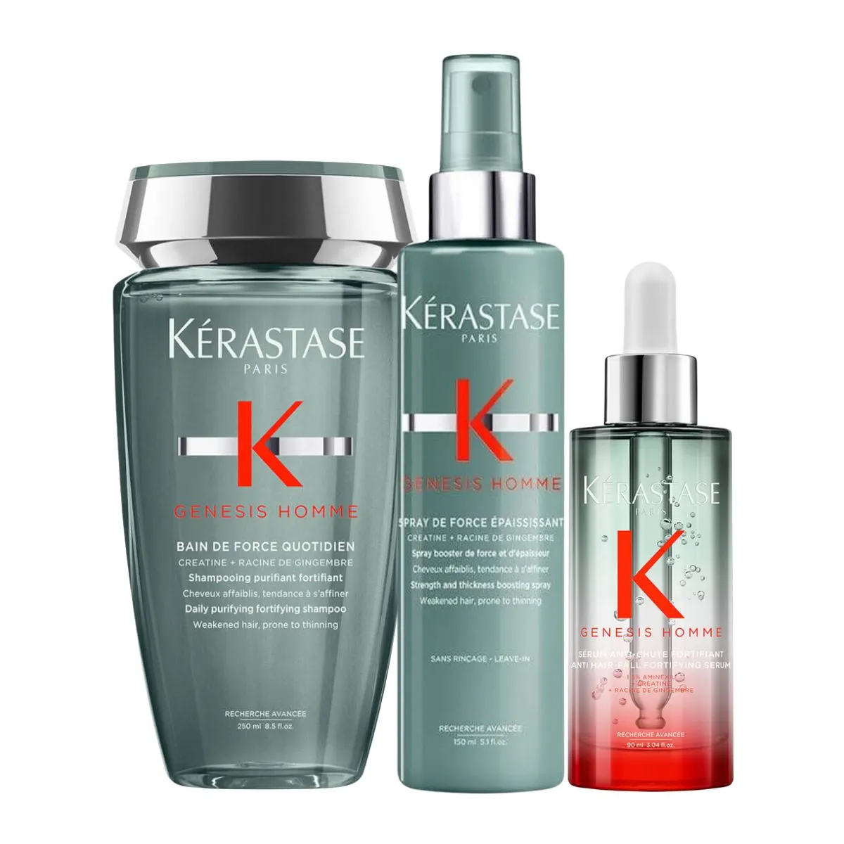 Kerastase Genesis Mens Hair Thickening Boost Trio