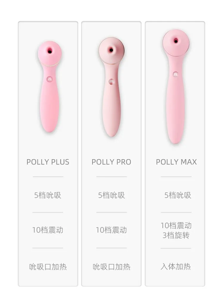 KISSTOY Polly Pro APP Control Whisper Clitoral Suction Stimulator