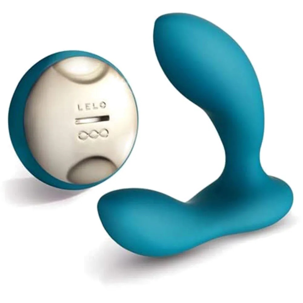 Lelo Hugo Luxury Prostate Massager Ocean Blue