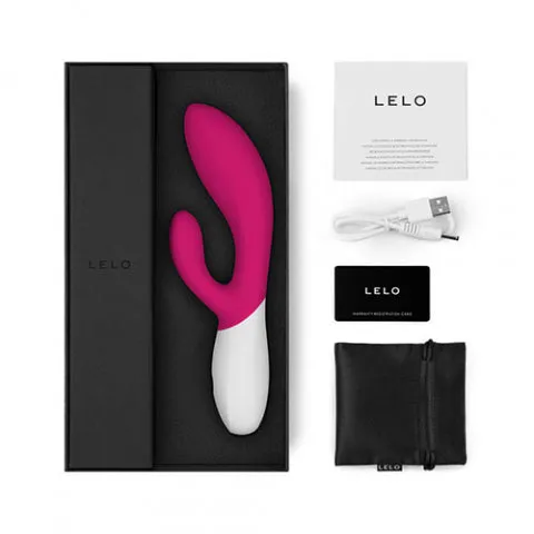 LELO INA Wave 2 Dual Stimulator Cerise