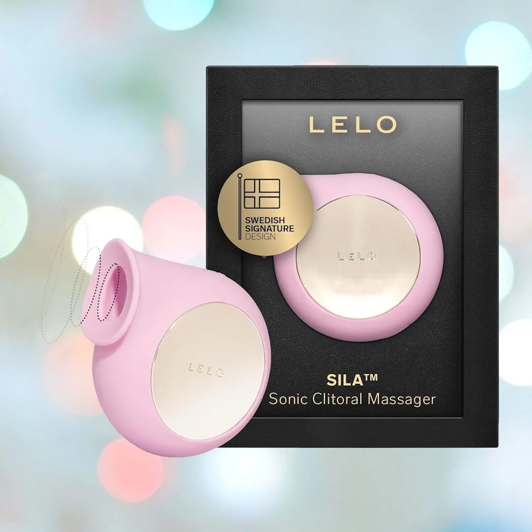 LELO SILA Air Suction Clitoral Massager - Pink