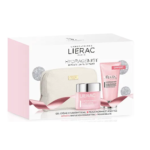 LIERAC Hydragenist Moisturizing gel-cream 50ml   mask Free!