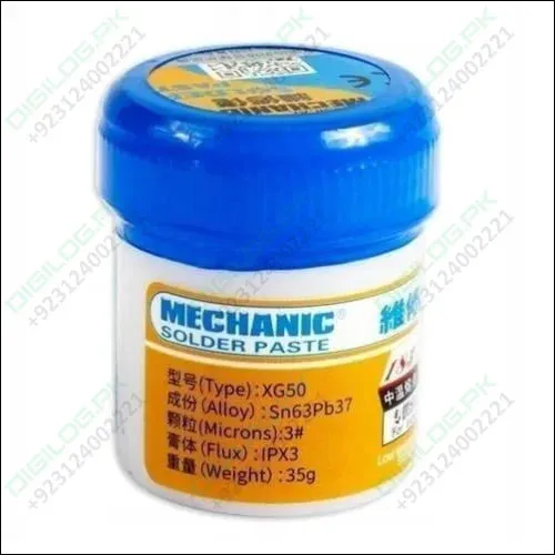 Mechanic Soldering Flux Paste 35gram Soldering Tin Mcn 300 Solder Welding Cream Sn63 Pb37 Xg50