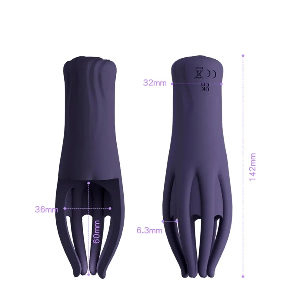 Medusa Male Stroker Vibrating Electric Pocket Pussy & Penis Massager Male Sex Device