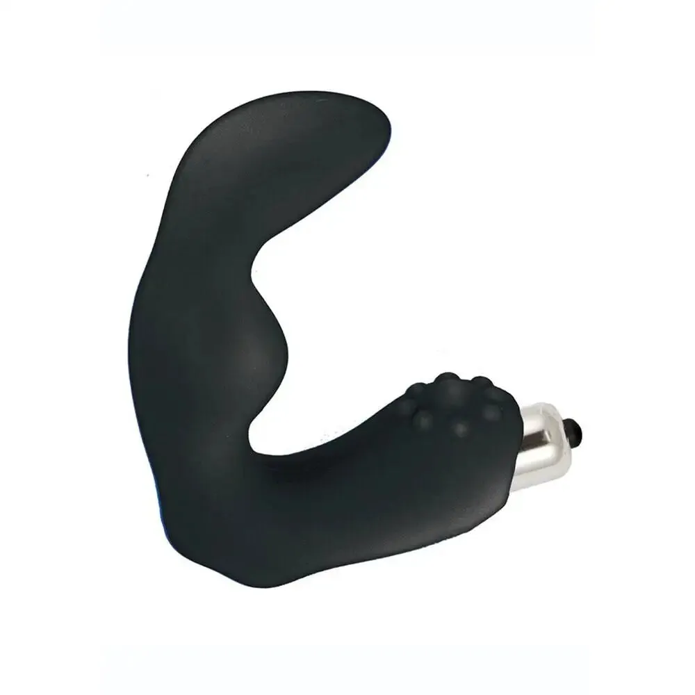 Nasswalk Silicone Black Multi-speed Vibrating Prostate Massager