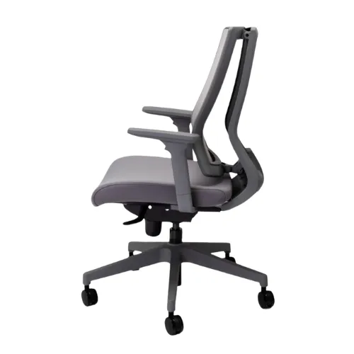 NetOne Ergonomic Midback Office Chair - Grey