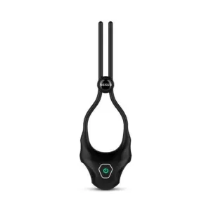 Nexus Silicone Black Rechargeable Adjustable Cock Ring