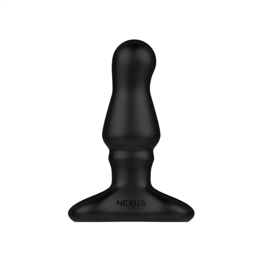 Nexus Silicone Black Rechargeable Prostate Massager with Remote