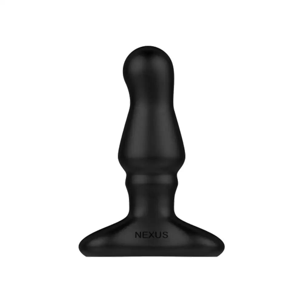 Nexus Silicone Black Rechargeable Prostate Massager with Remote