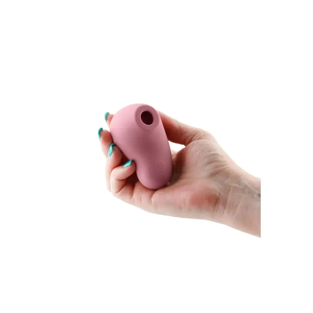 Ns Novelties Silicone Pink Clitoral Vibrator with Gentle Waves