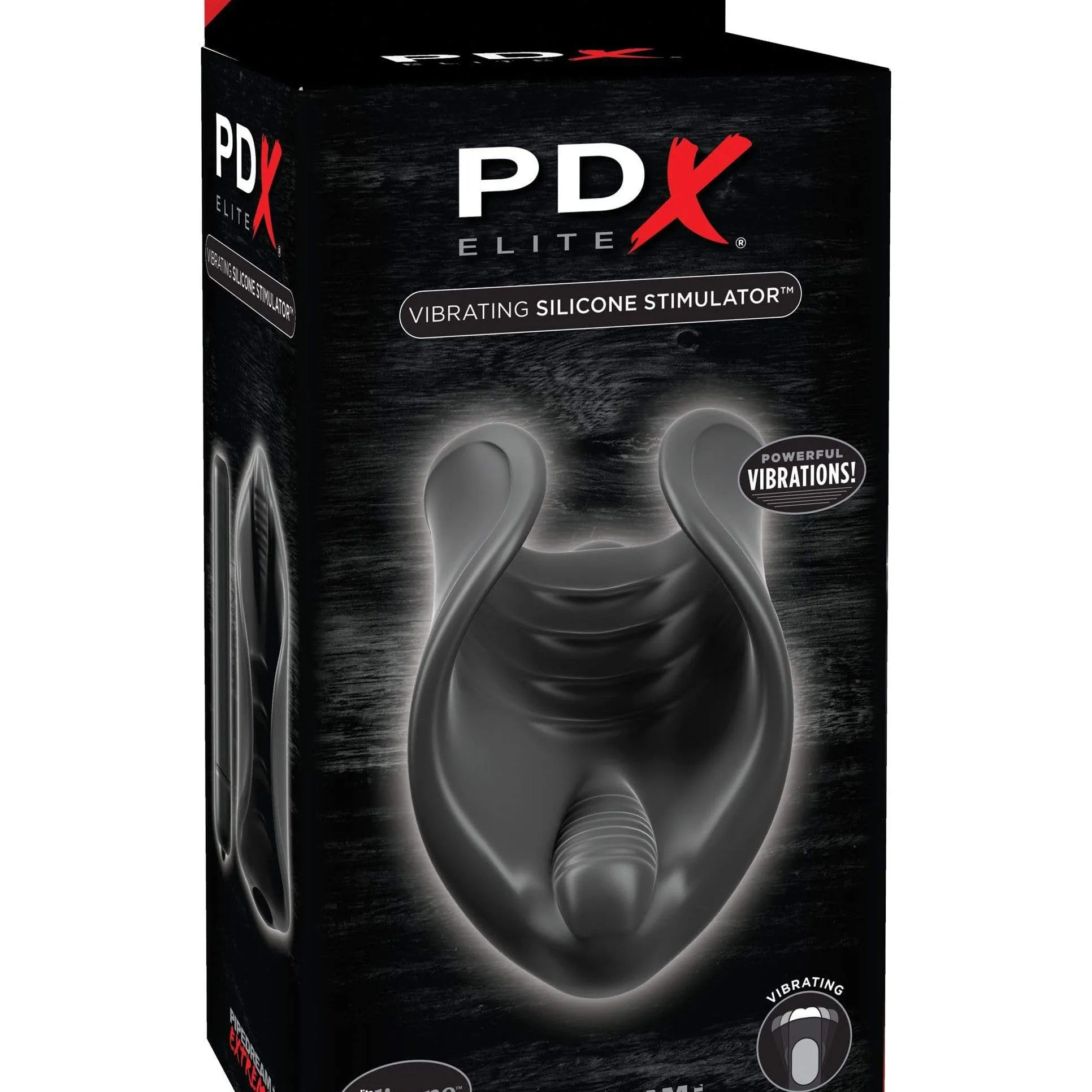 PDX Elite Vibrating Silicone Masturbator