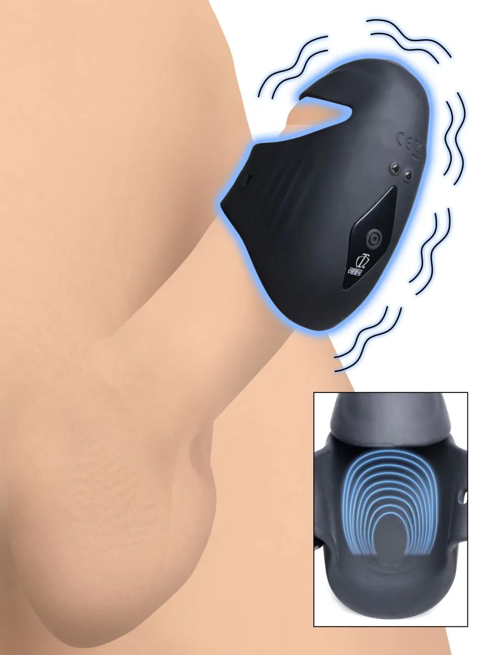 Penis Head Stimulator Vibrating - 8X