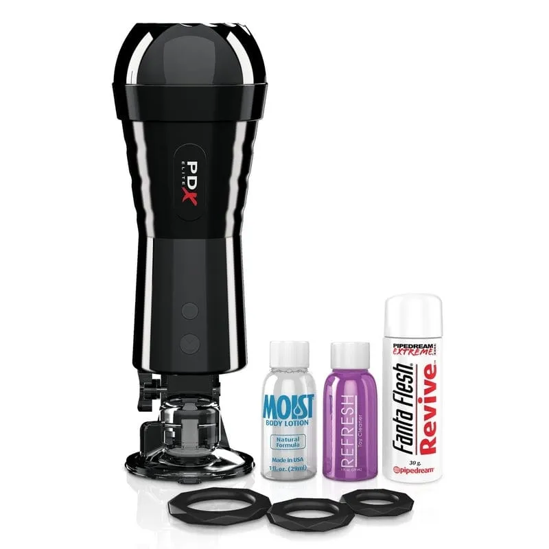 Pipedream Products PDX Elite Cock Compressor Vibrating Stroker