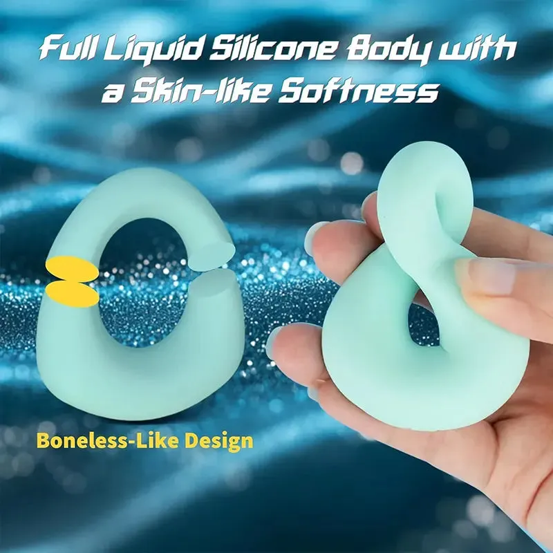 Pleasure Boost 3-in-1 Ultra Soft Stretchy Cock Ring