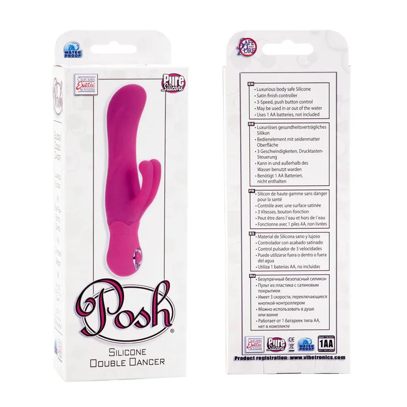 Posh Silicone Double Dancer Pink