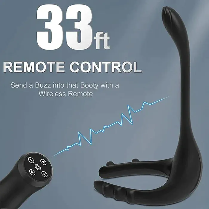 PR4 Adjustable Cock Ring Penis Preineum Prostate Stimulator