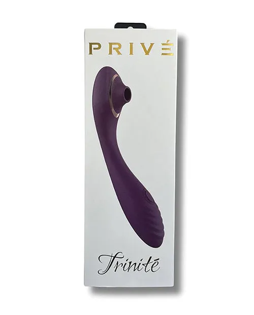 PRIVE Trinite 3 in 1 Suction Vibrator