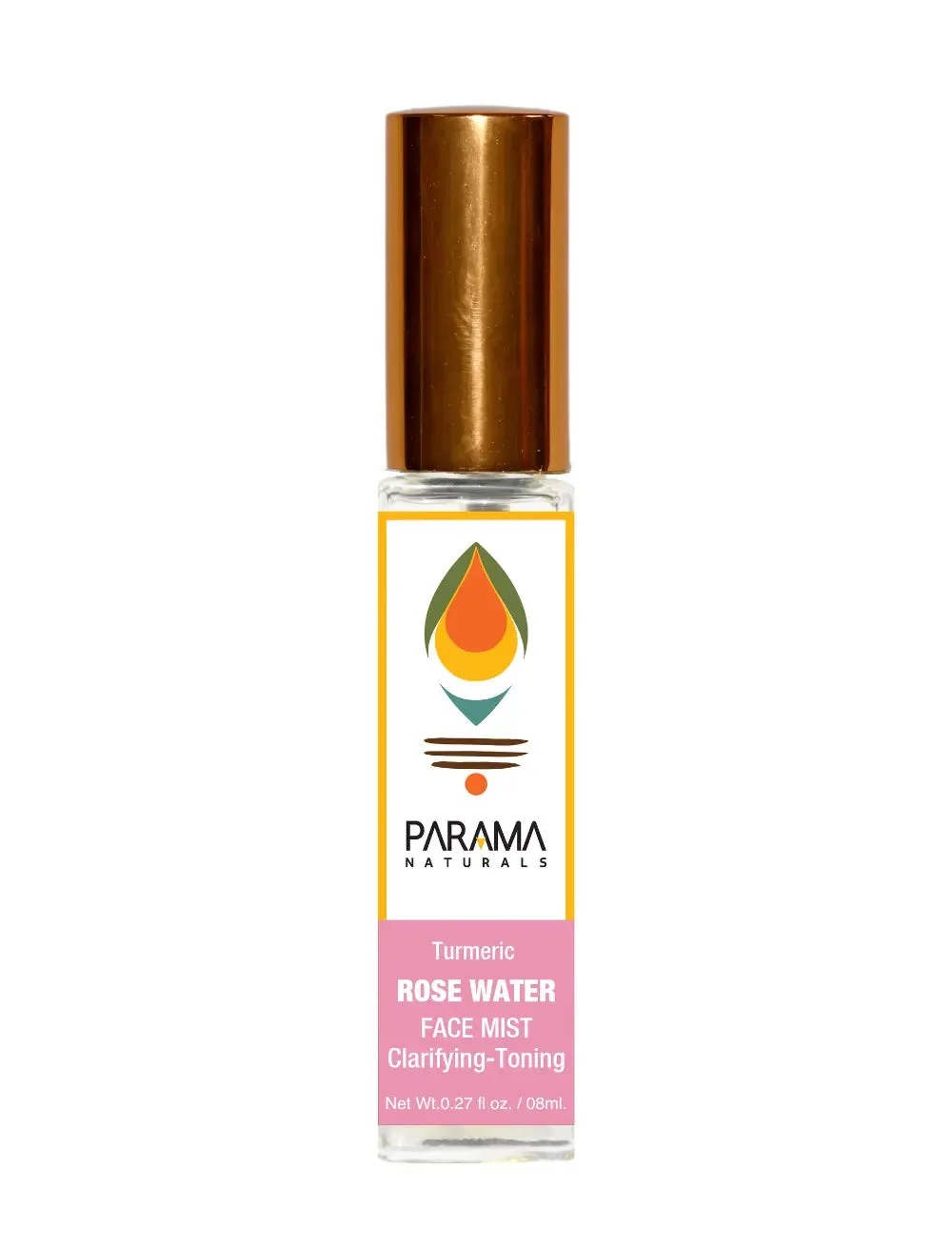 Rosewater-Turmeric FACE MIST Clarifying - Toning