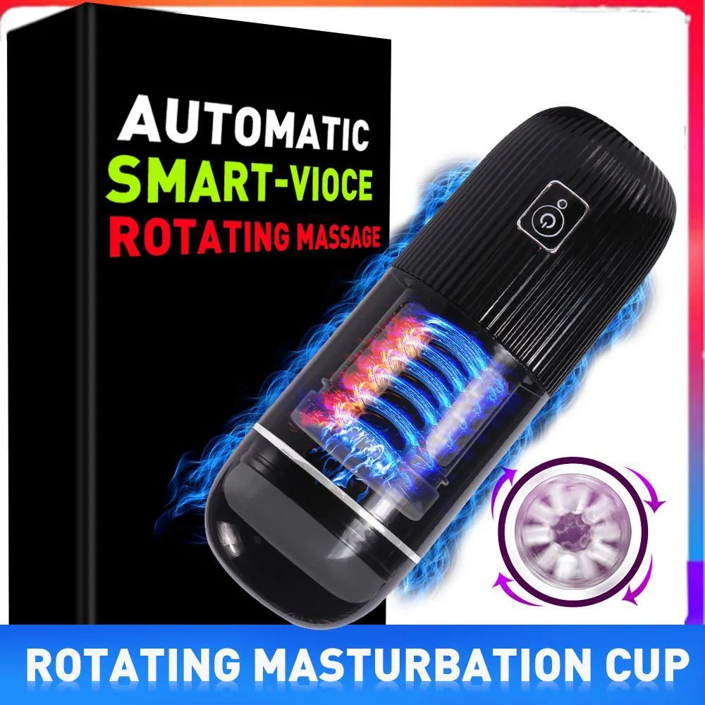 Rotating Hands-free Masturbator Cup