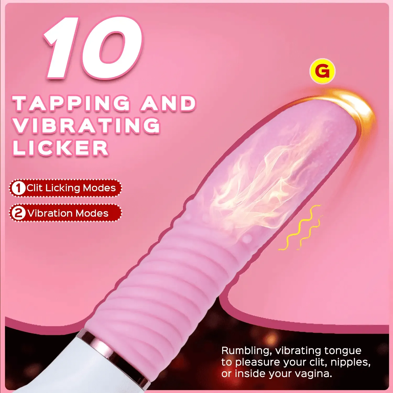 Sadi - Heating Multi-function Tongue Vibrator