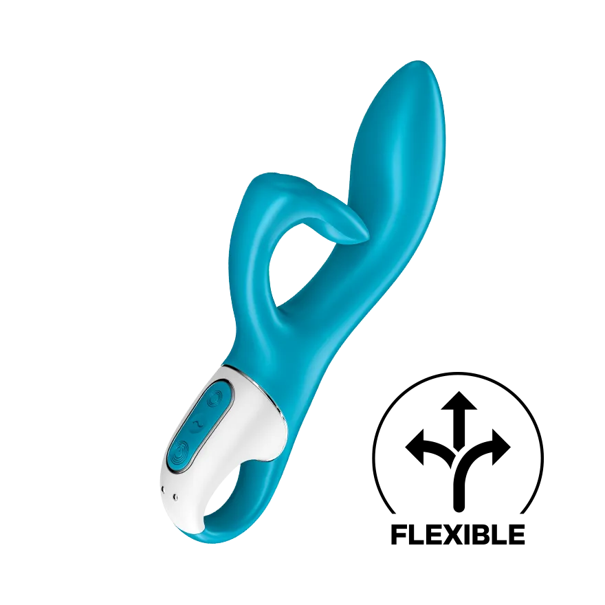 Satisfyer Embrace Me Silicone Rechargeable Rabbit Vibrator with Clitoral Stimulation