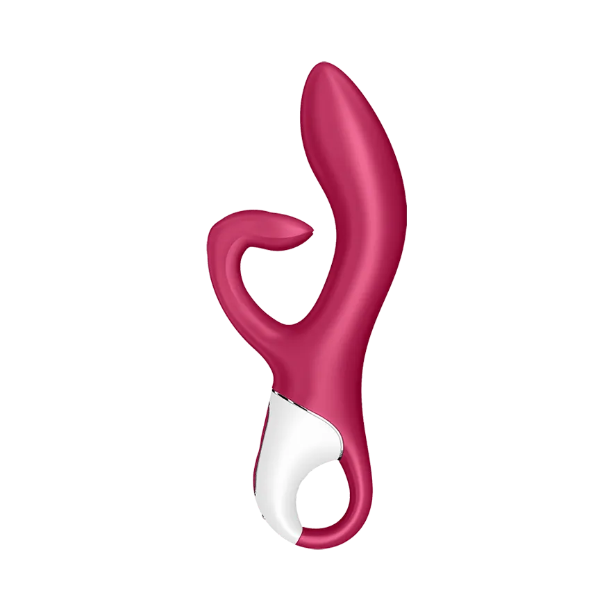 Satisfyer Embrace Me Silicone Rechargeable Rabbit Vibrator with Clitoral Stimulation