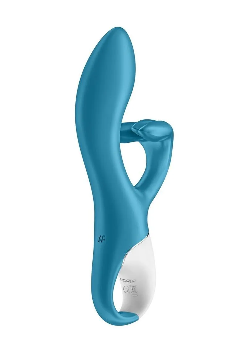 Satisfyer Embrace Me Silicone Rechargeable Rabbit Vibrator with Clitoral Stimulation