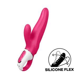 Satisfyer Mr. Rabbit Vibrator G-Spot and Clitoris Stimulator Waterproof Pink