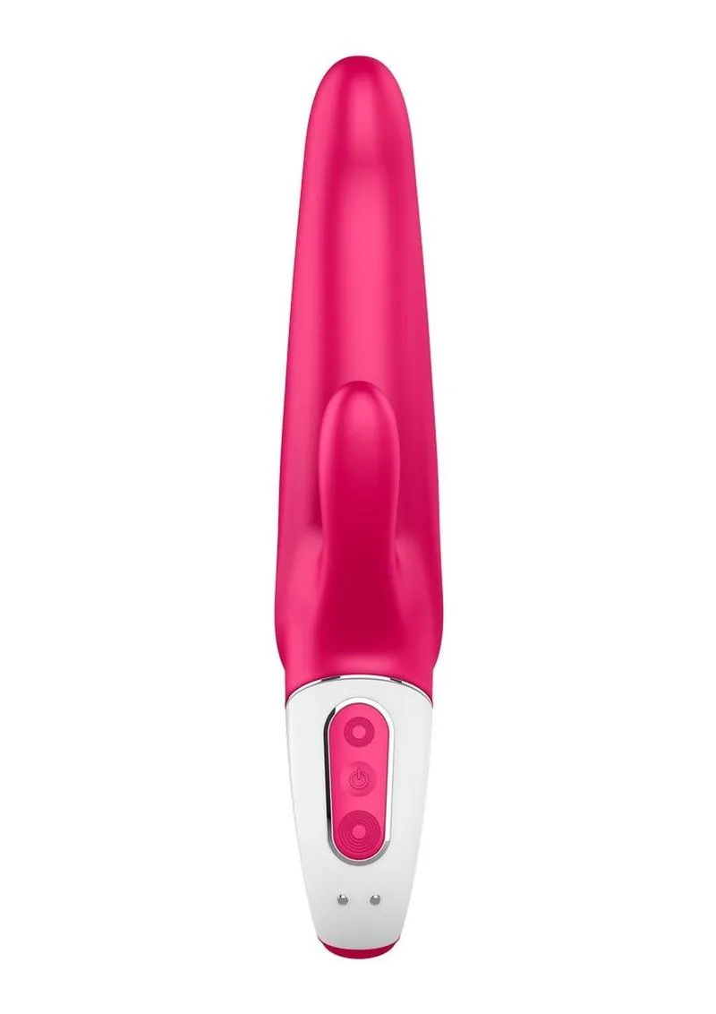 Satisfyer Mr. Rabbit Vibrator G-Spot and Clitoris Stimulator Waterproof Pink